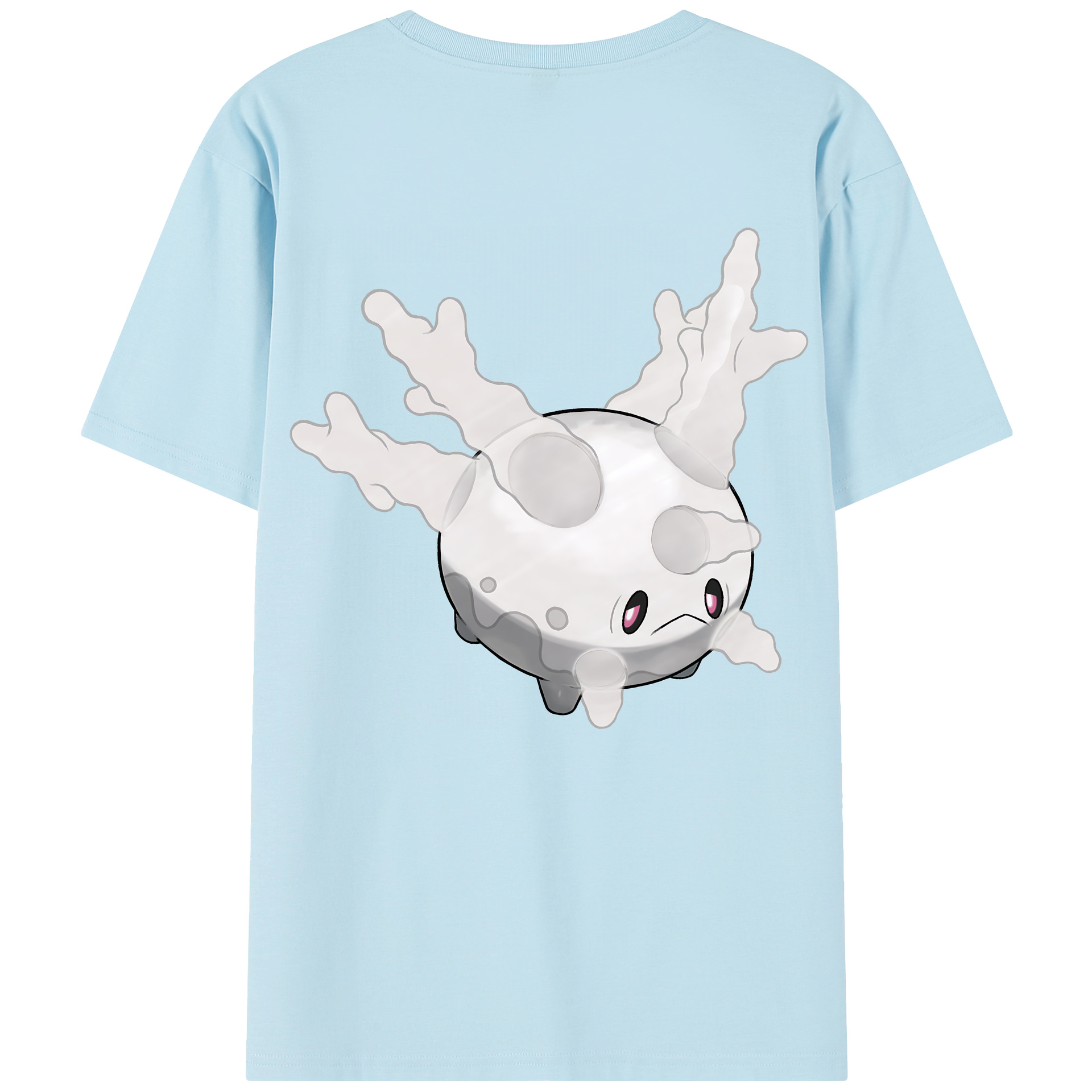 （画像用） ポケットモンスター Pokémon 綿100％半袖Tシャツ（背面プリント）